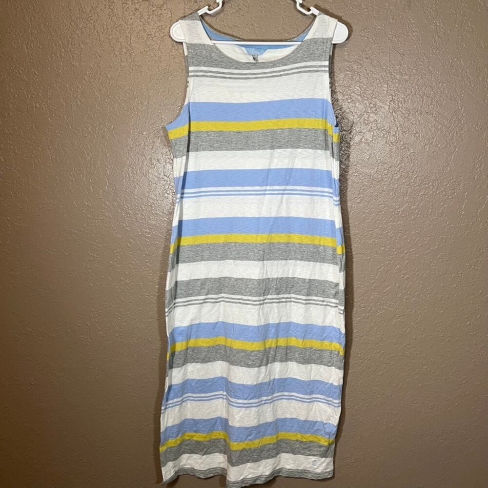 Joules midi dress 12 stripe tank